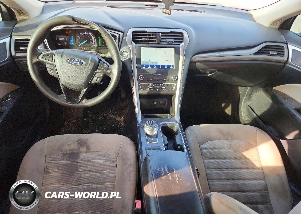 2020 Ford Fusion S VIN:3FA6P0G73LR160957 - 8