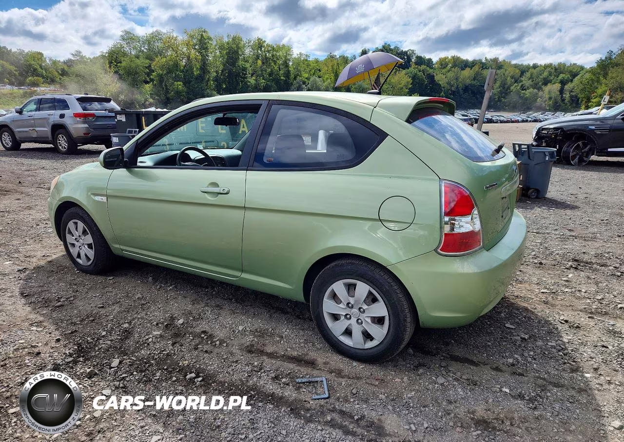 2010 Hyundai Accent Blue VIN:KMHCM3ACXAU178905 - 2