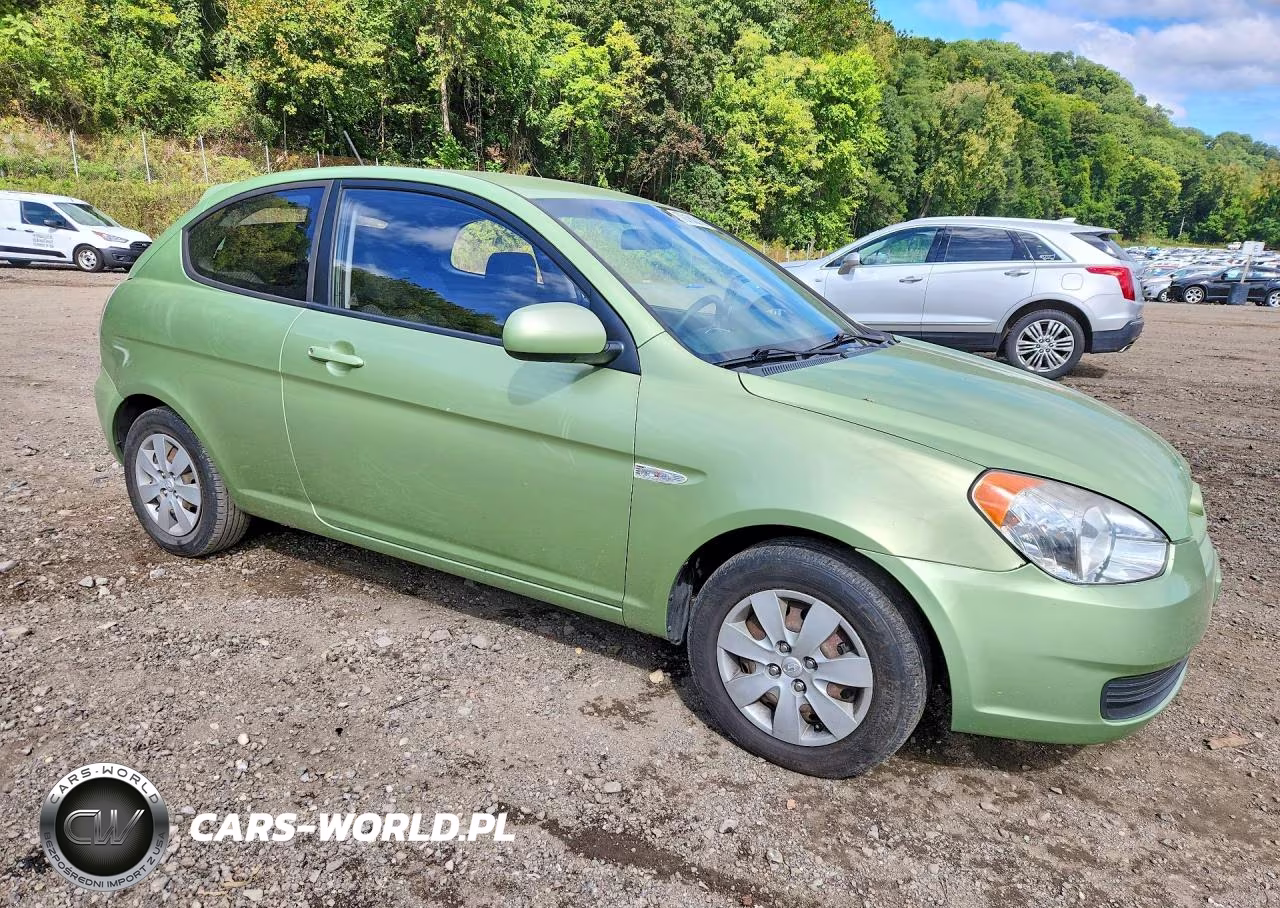 2010 Hyundai Accent Blue VIN:KMHCM3ACXAU178905 - 4