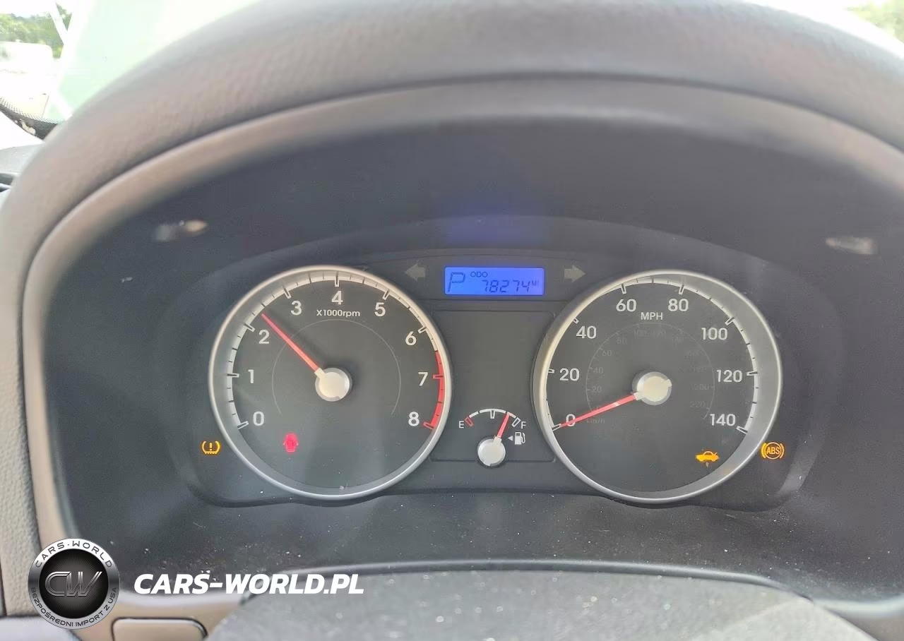 2010 Hyundai Accent Blue VIN:KMHCM3ACXAU178905 - 9