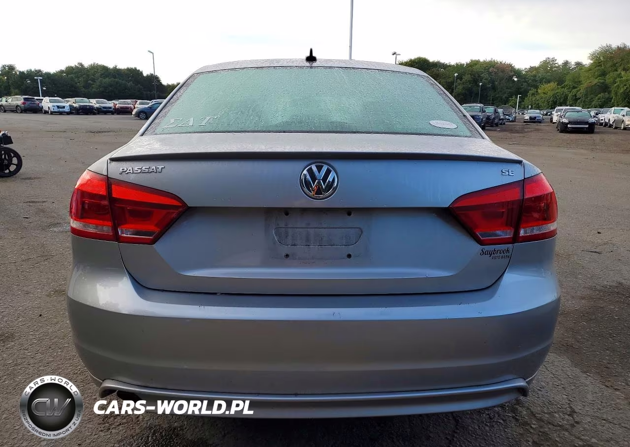 2013 Volkswagen Passat Se VIN:1VWBP7A36DC071064 - 6