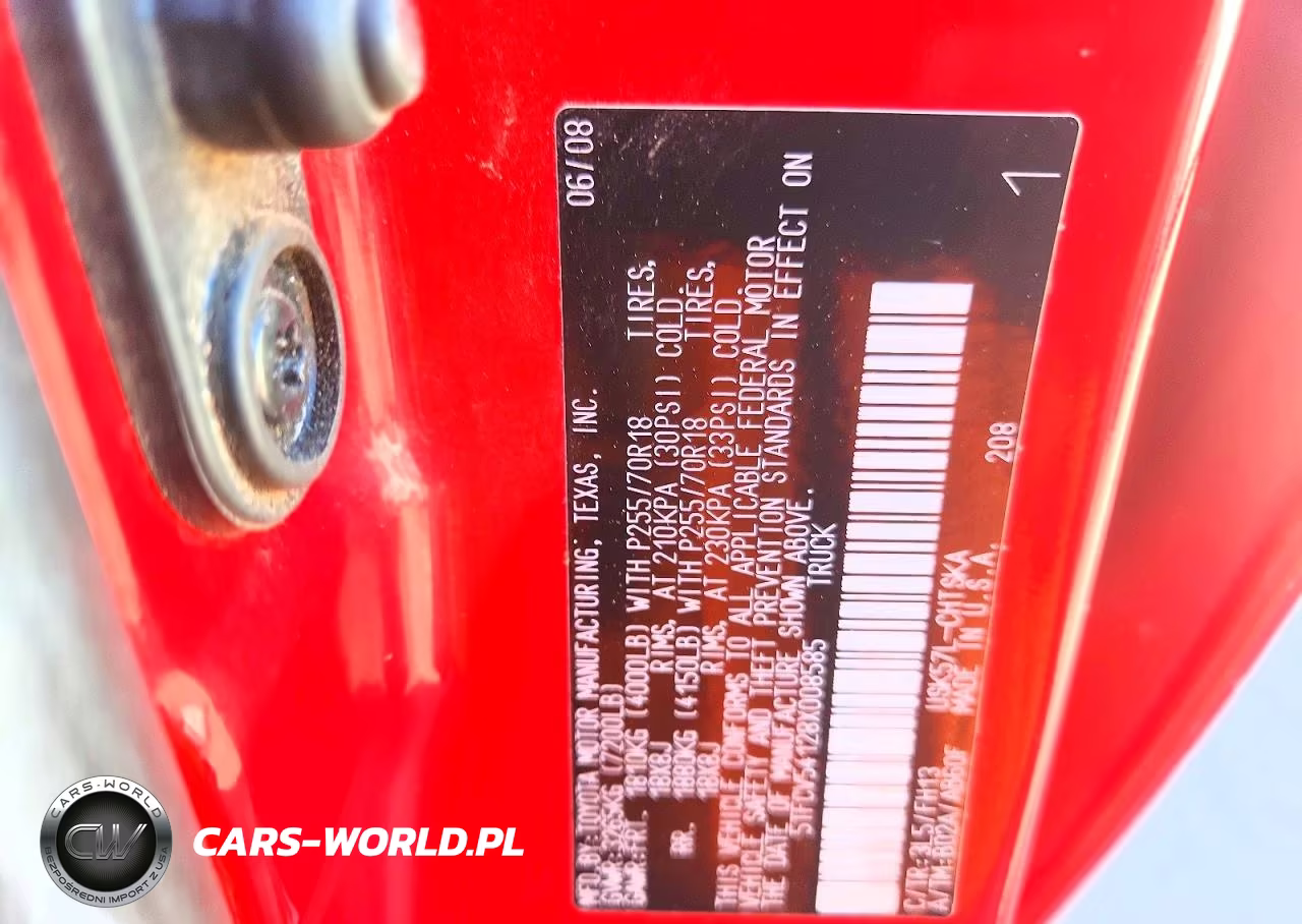 2008 Toyota Tundra Grade VIN:5TFCV54128X008585 - 12