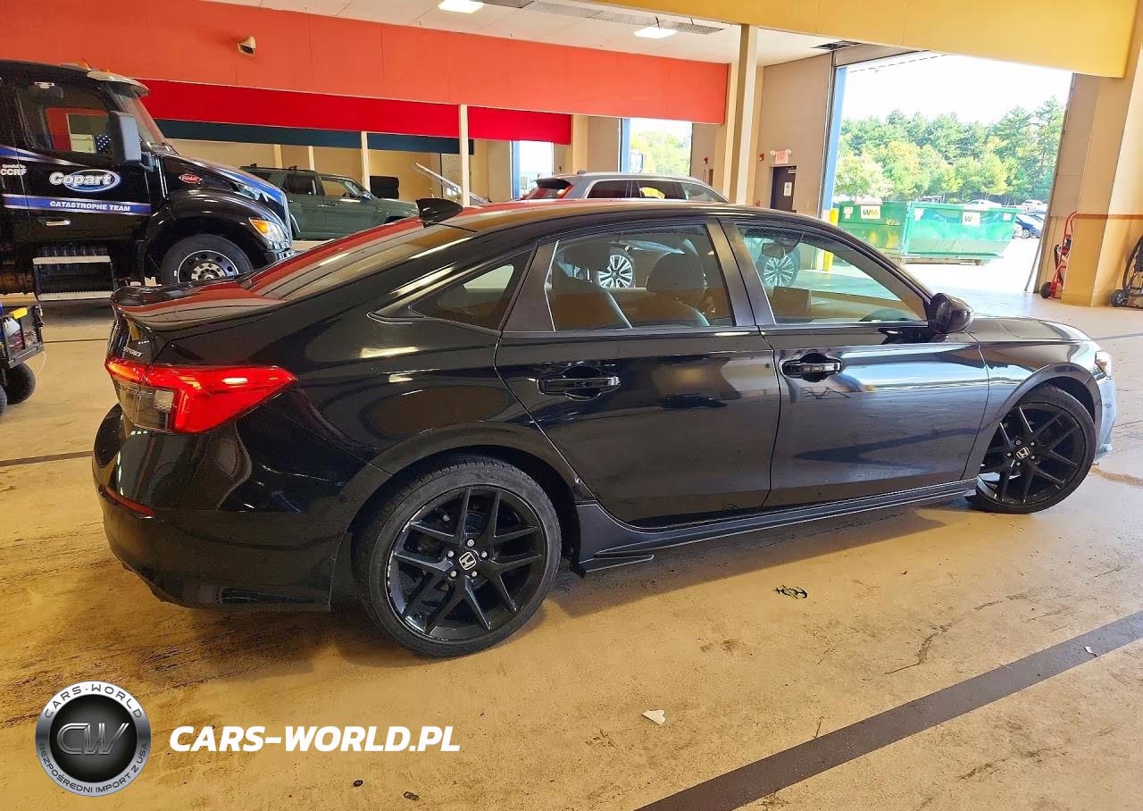 2022 Honda Civic Sport VIN:2HGFE2F5XNH590996 - 3