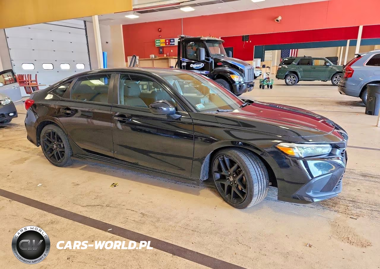 2022 Honda Civic Sport VIN:2HGFE2F5XNH590996 - 4