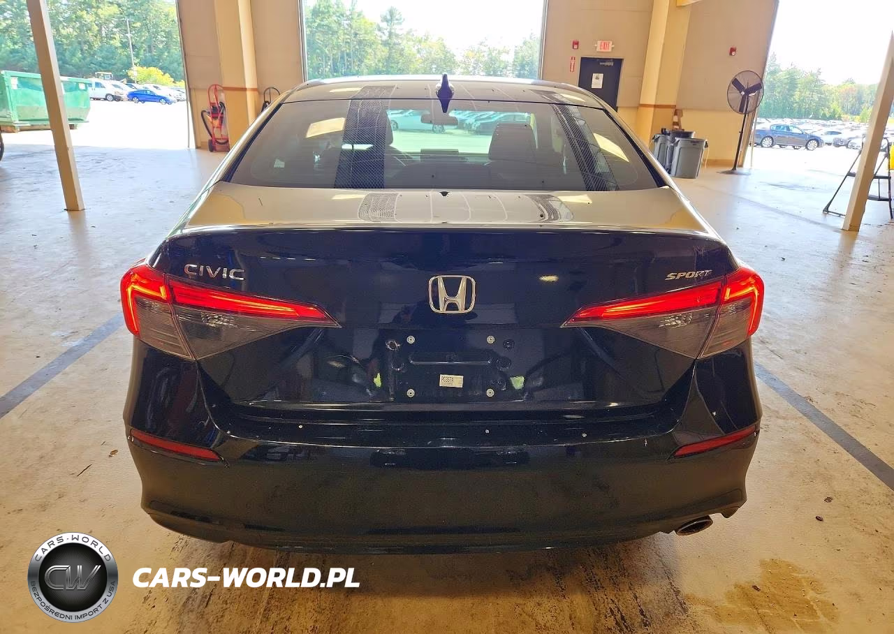 2022 Honda Civic Sport VIN:2HGFE2F5XNH590996 - 6