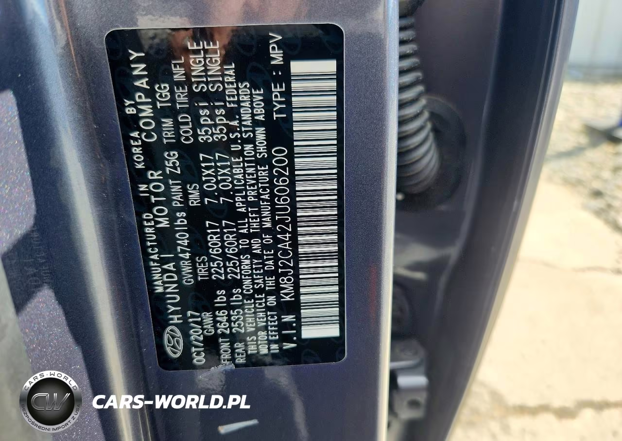 2018 Hyundai Tucson Se VIN:KM8J2CA42JU606200 - 13