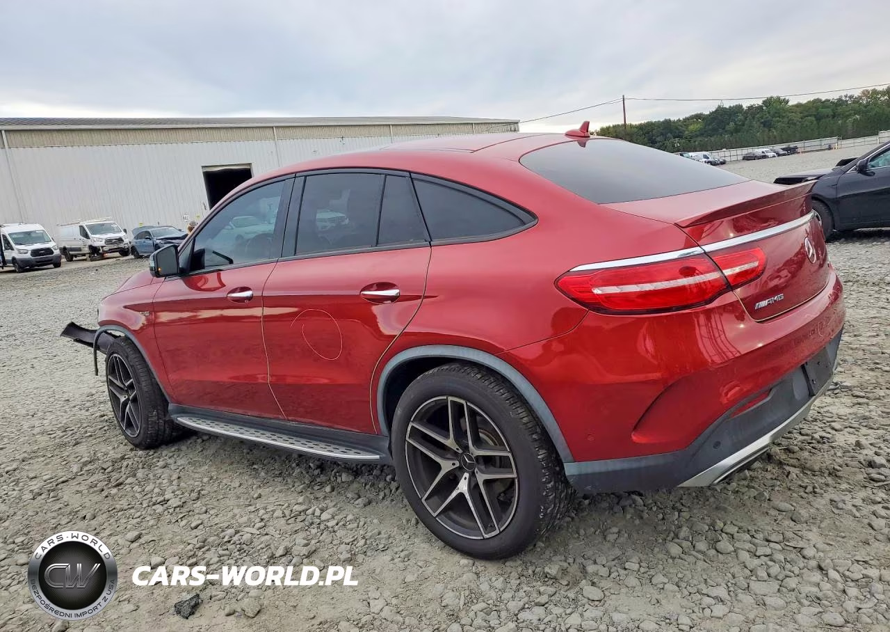 2017 Mercedes-Benz Gle Coupe 43 Amg VIN:4JGED6EB0HA067108 - 2