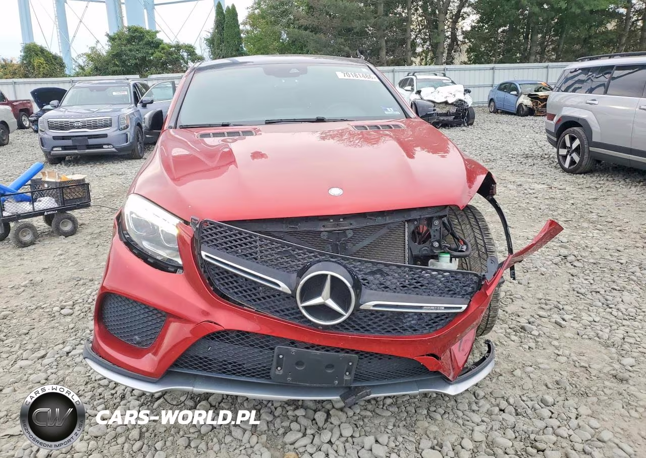 2017 Mercedes-Benz Gle Coupe 43 Amg VIN:4JGED6EB0HA067108 - 5