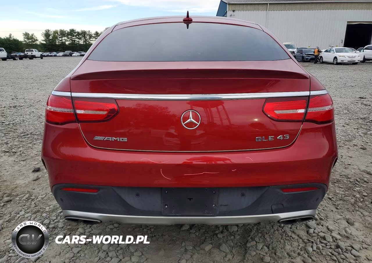 2017 Mercedes-Benz Gle Coupe 43 Amg VIN:4JGED6EB0HA067108 - 6