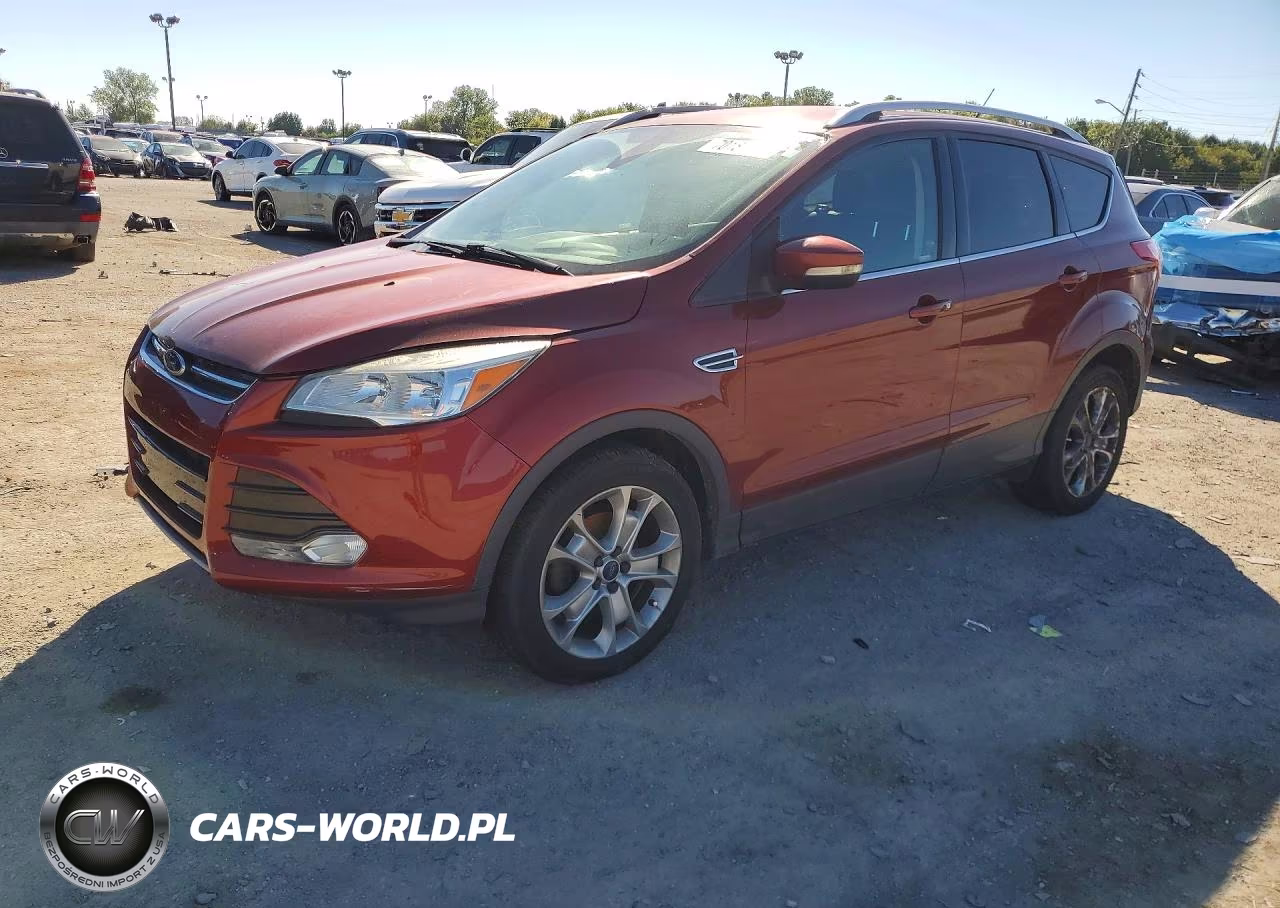 2014 Ford Escape Titanium VIN:1FMCU0JX3EUE09893 - 1