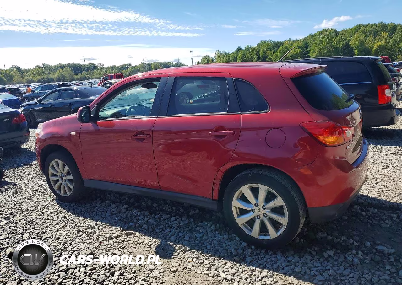 2015 Mitsubishi Outlander Sport Es VIN:4A4AP3AU8FE060082 - 2