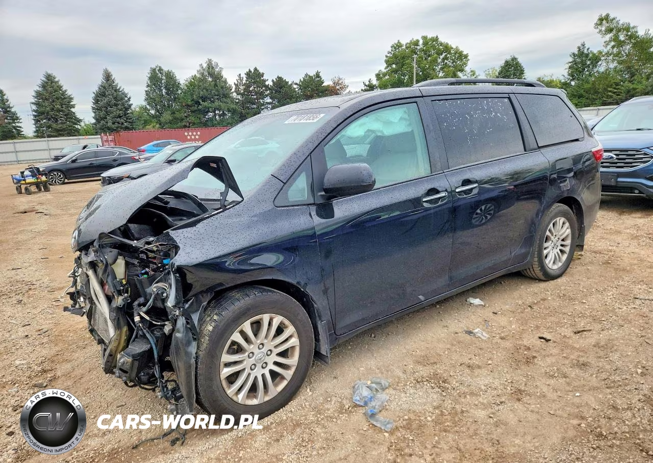 2017 Toyota Sienna Xle 8-Passenger VIN:5TDYZ3DC8HS863460 - 1