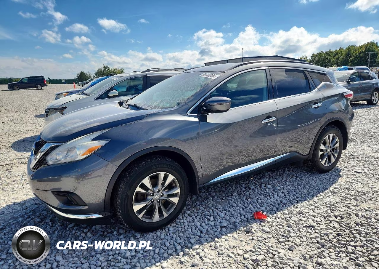 2016 Nissan Murano Sv VIN:5N1AZ2MH6GN161418 - 1