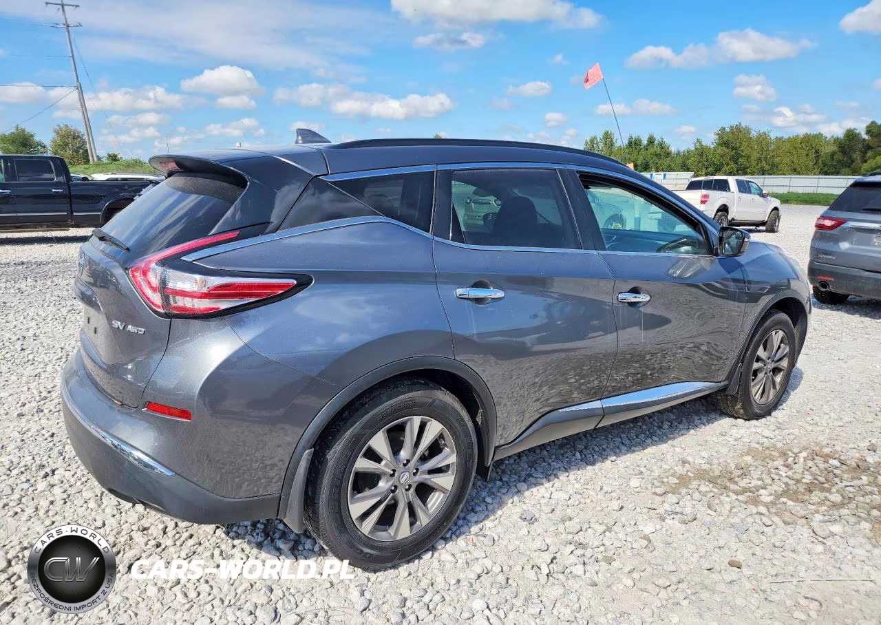 2016 Nissan Murano Sv VIN:5N1AZ2MH6GN161418 - 3