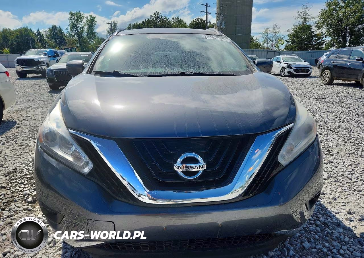 2016 Nissan Murano Sv VIN:5N1AZ2MH6GN161418 - 5