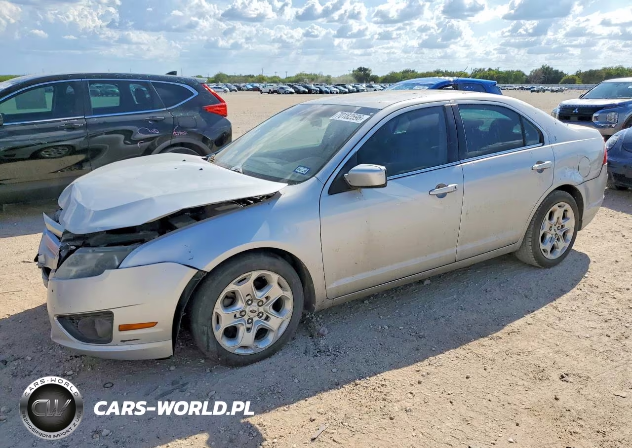 2010 Ford Fusion Se VIN:3FAHP0HA8AR410449 - 1