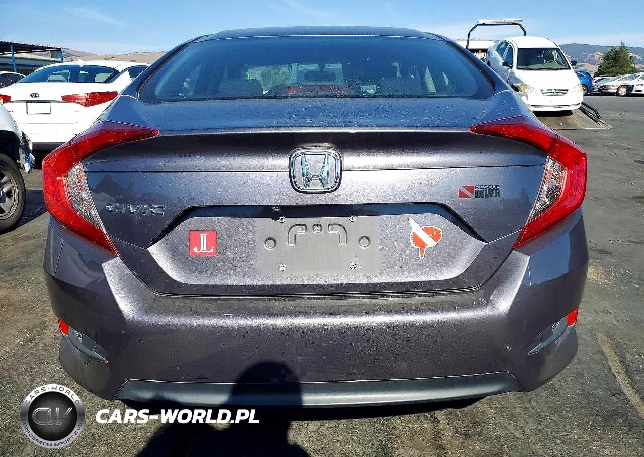 2016 Honda Civic Lx VIN:19XFC2F58GE237949 - 6