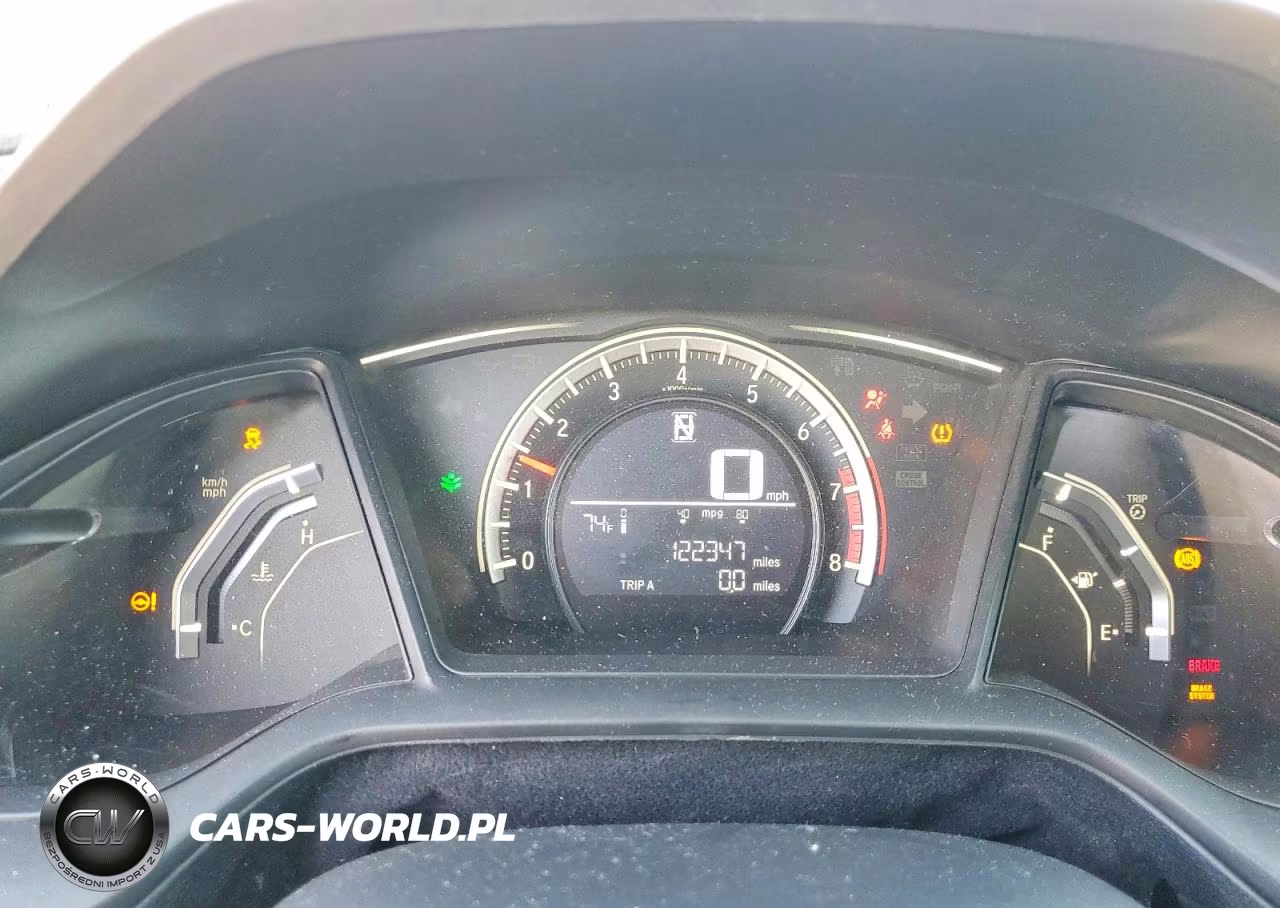 2016 Honda Civic Lx VIN:19XFC2F58GE237949 - 9