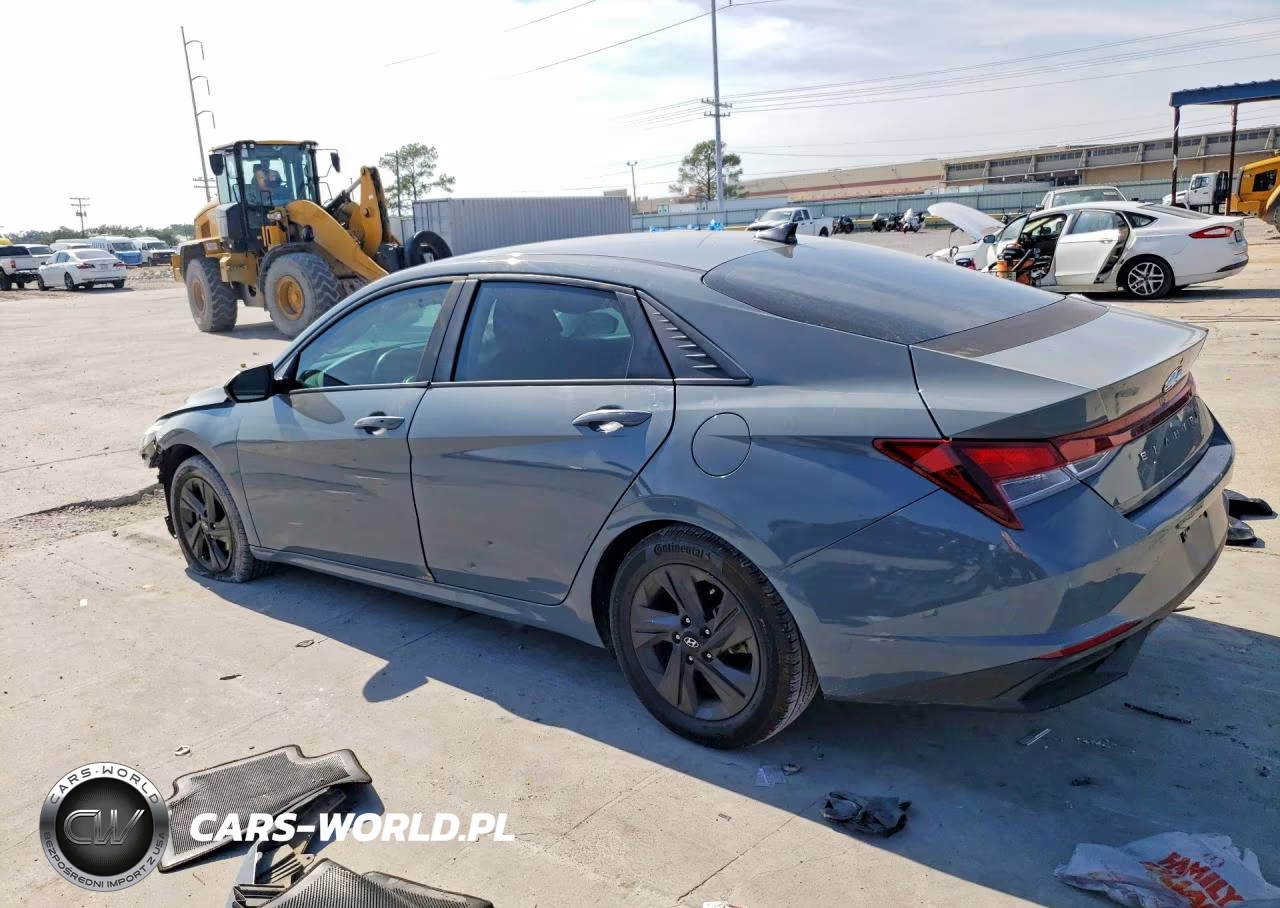 2022 Hyundai Elantra Sel VIN:KMHLS4AG1NU262910 - 2