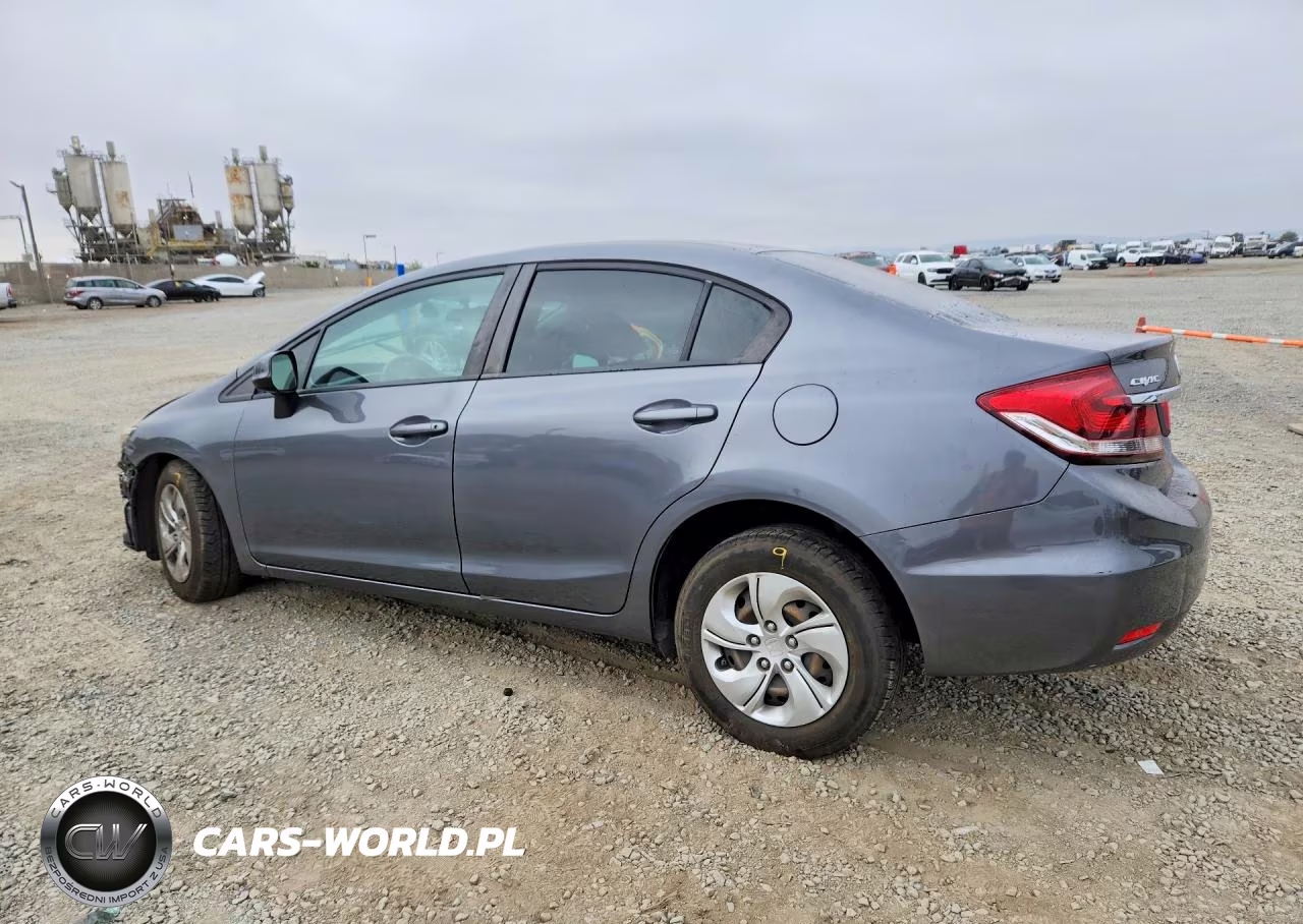 2013 Honda Civic Lx VIN:19XFB2F57DE267281 - 2