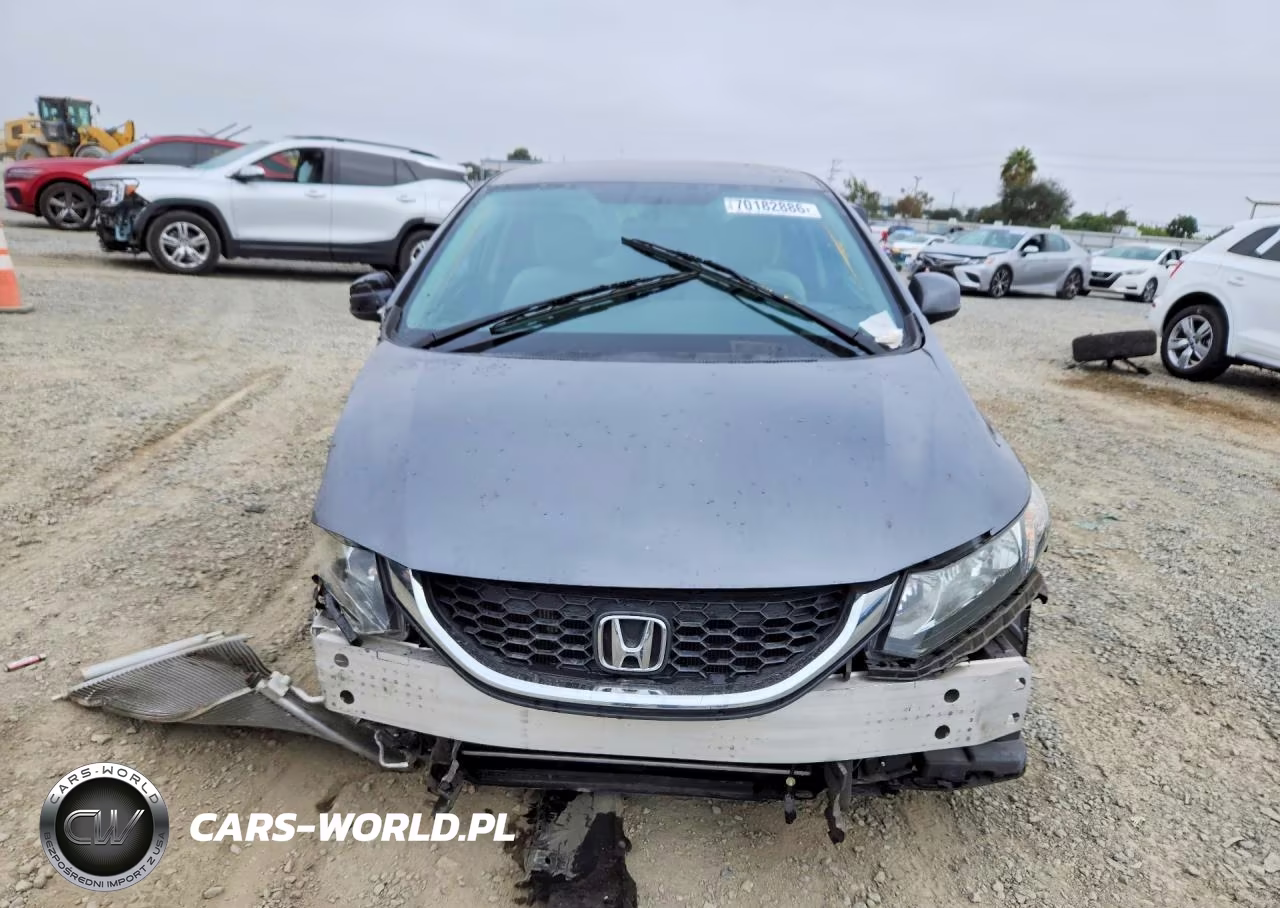 2013 Honda Civic Lx VIN:19XFB2F57DE267281 - 5