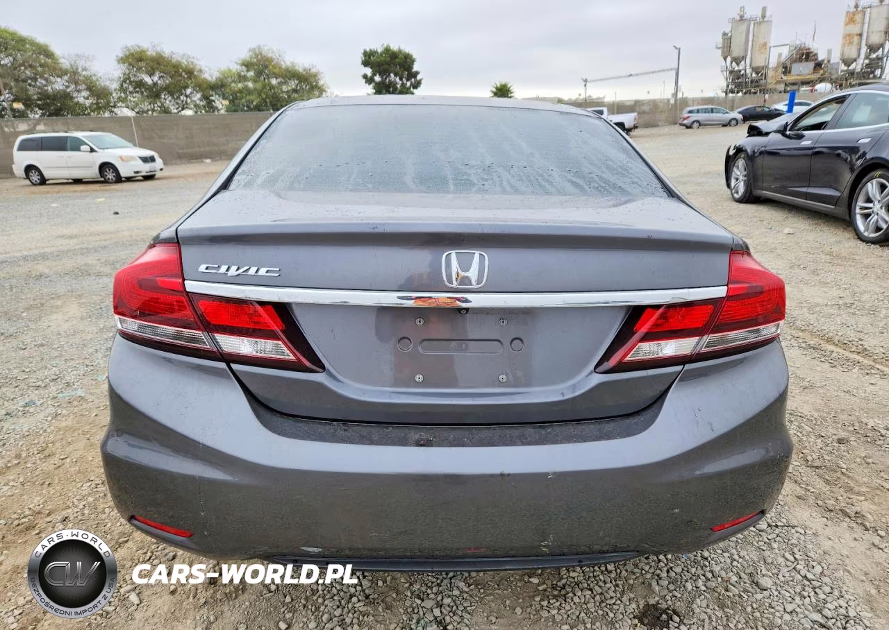 2013 Honda Civic Lx VIN:19XFB2F57DE267281 - 6