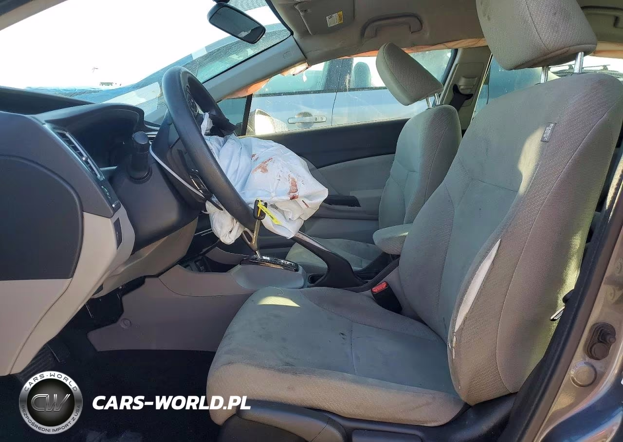 2013 Honda Civic Lx VIN:19XFB2F57DE267281 - 7