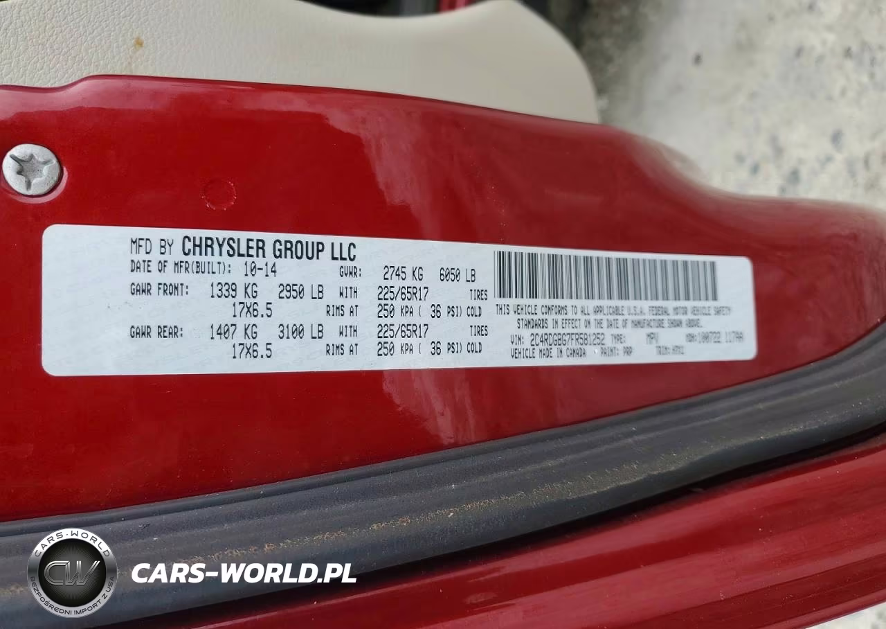 2015 Dodge Grand Caravan Se VIN:2C4RDGBG7FR581252 - 13