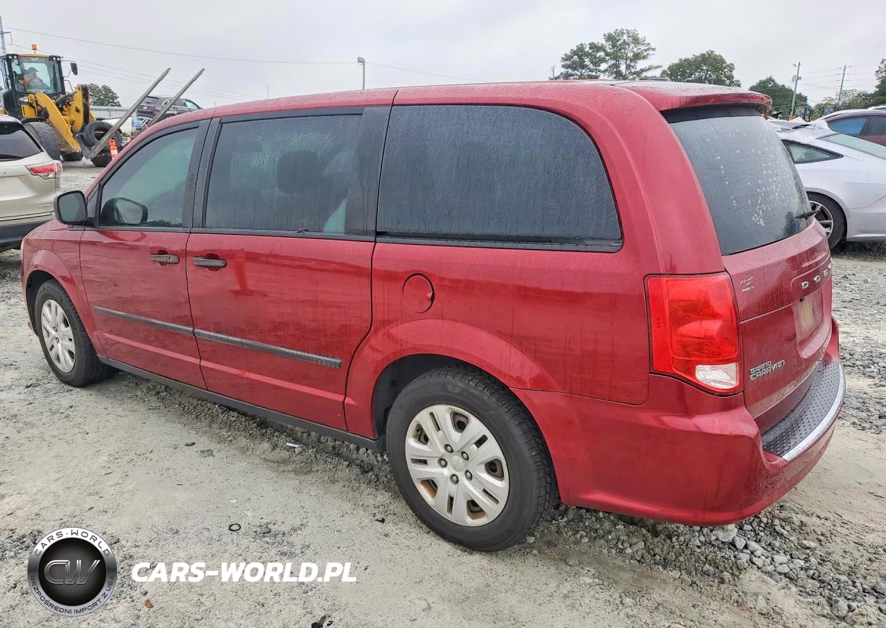 2015 Dodge Grand Caravan Se VIN:2C4RDGBG7FR581252 - 2