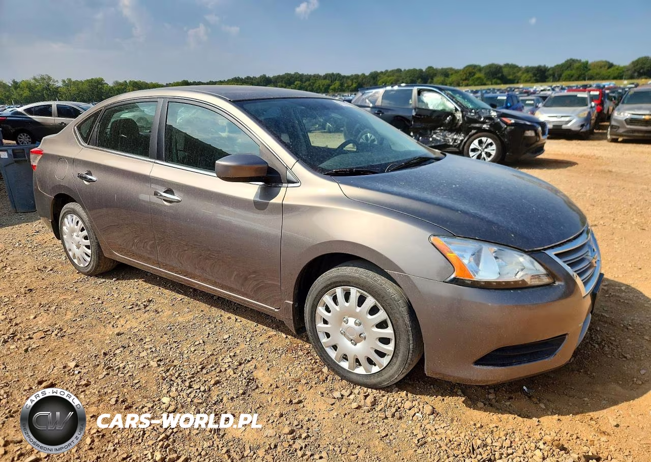 2015 Nissan Sentra Sv VIN:3N1AB7AP7FY361147 - 4