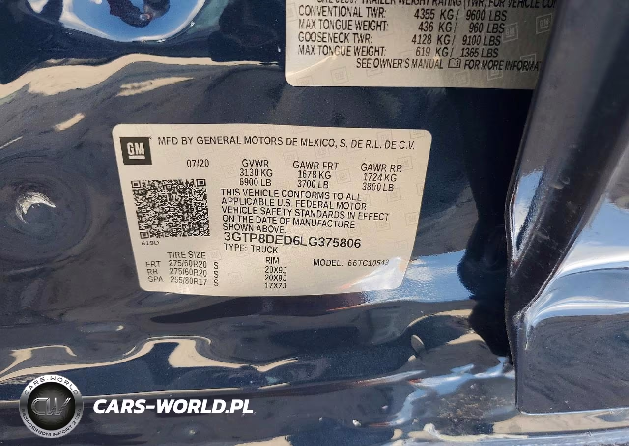 2020 GMC Sierra C1500 Slt VIN:3GTP8DED6LG375806 - 12