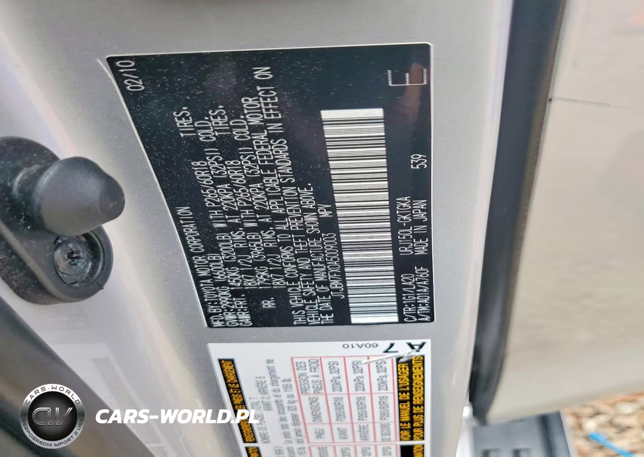 2010 Lexus Gx 460 VIN:JTJBM7FX0A5009003 - 14
