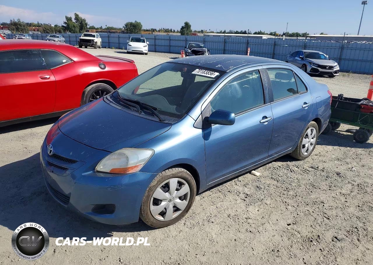 2008 Toyota Yaris VIN:JTDBT923781292859 - 1