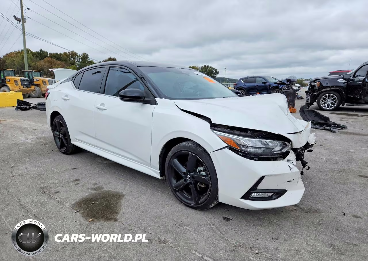2022 Nissan Sentra Sr VIN:3N1AB8DV7NY243212 - 4