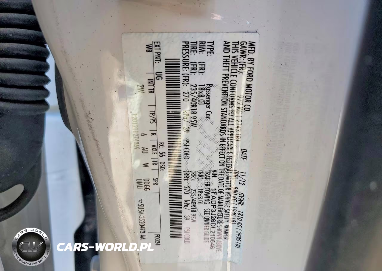 2013 Ford Focus Titanium VIN:1FADP3J26DL210546 - 13