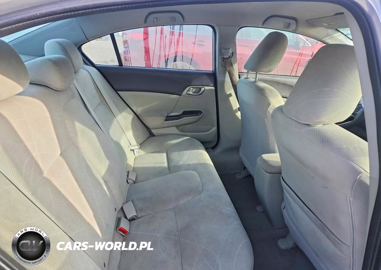 2012 Honda Civic Lx VIN:2HGFB2F54CH597674 - 10