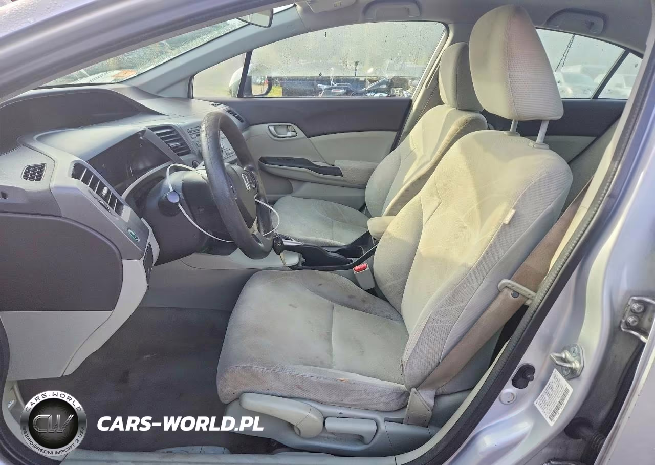 2012 Honda Civic Lx VIN:2HGFB2F54CH597674 - 7