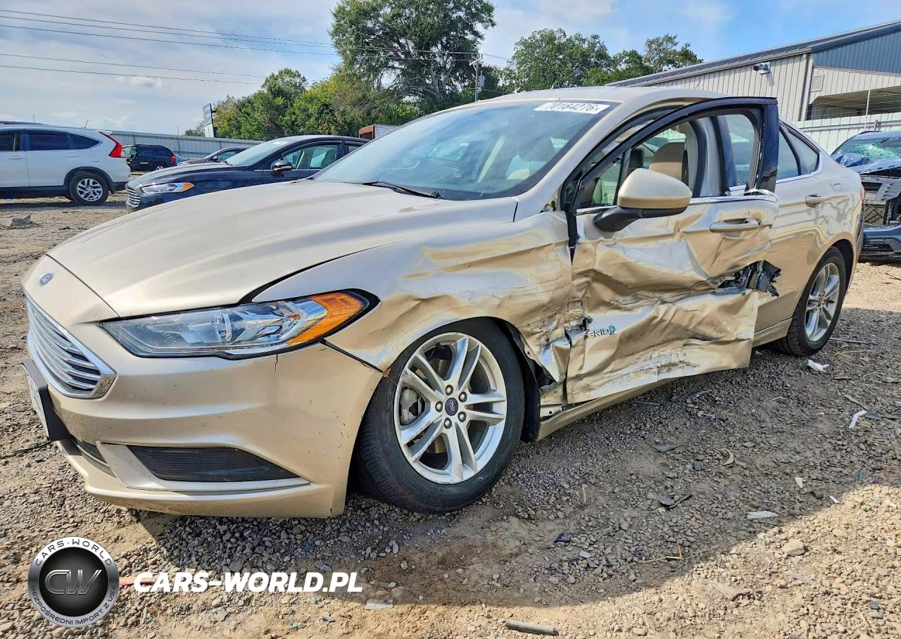 2018 Ford Fusion Se Hybrid VIN:3FA6P0LU4JR250479 - 1