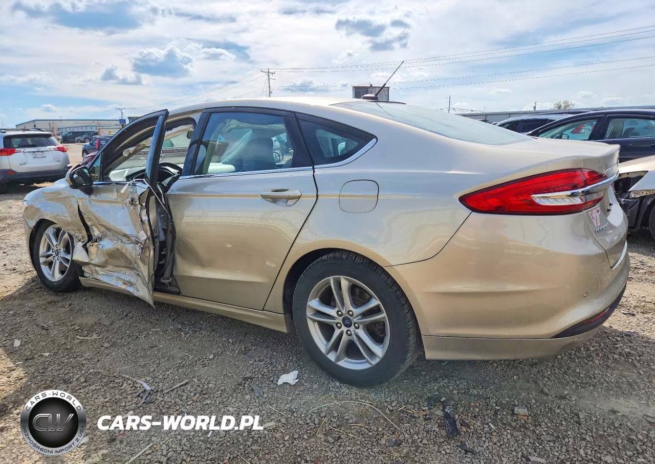 2018 Ford Fusion Se Hybrid VIN:3FA6P0LU4JR250479 - 2