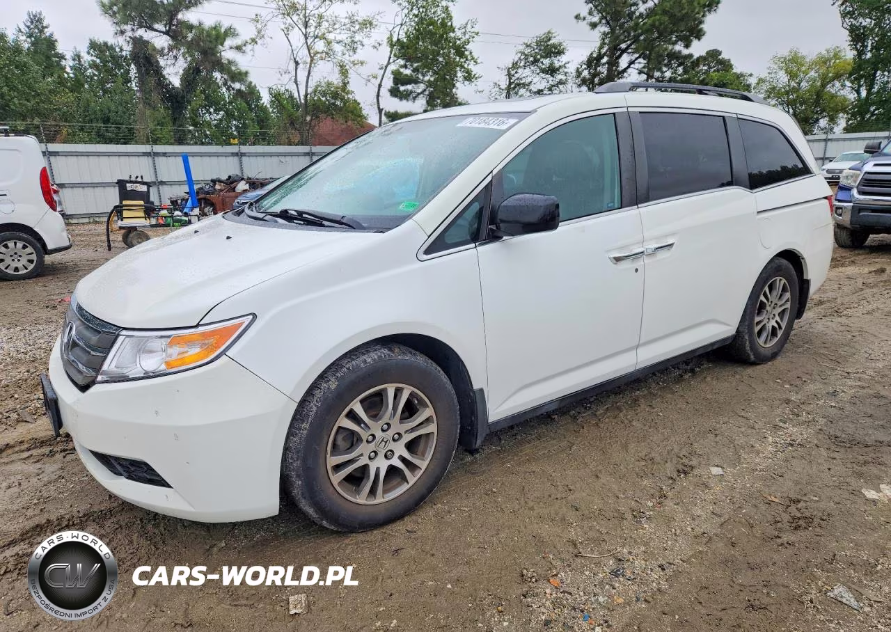 2013 Honda Odyssey Exl VIN:5FNRL5H69DB047295 - 1
