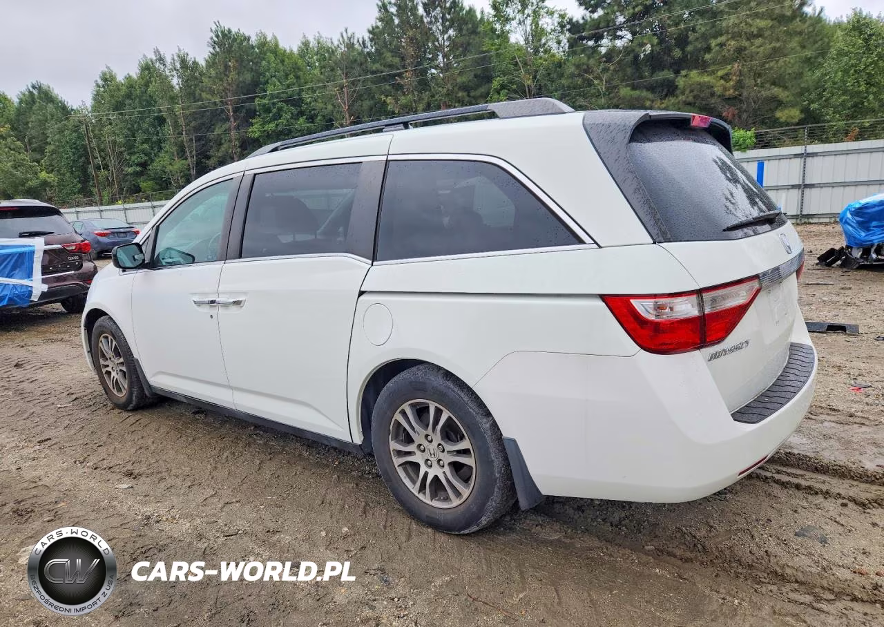 2013 Honda Odyssey Exl VIN:5FNRL5H69DB047295 - 2