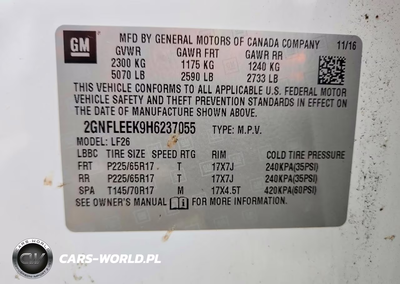 2017 Chevrolet Equinox Ls VIN:2GNFLEEK9H6237055 - 12