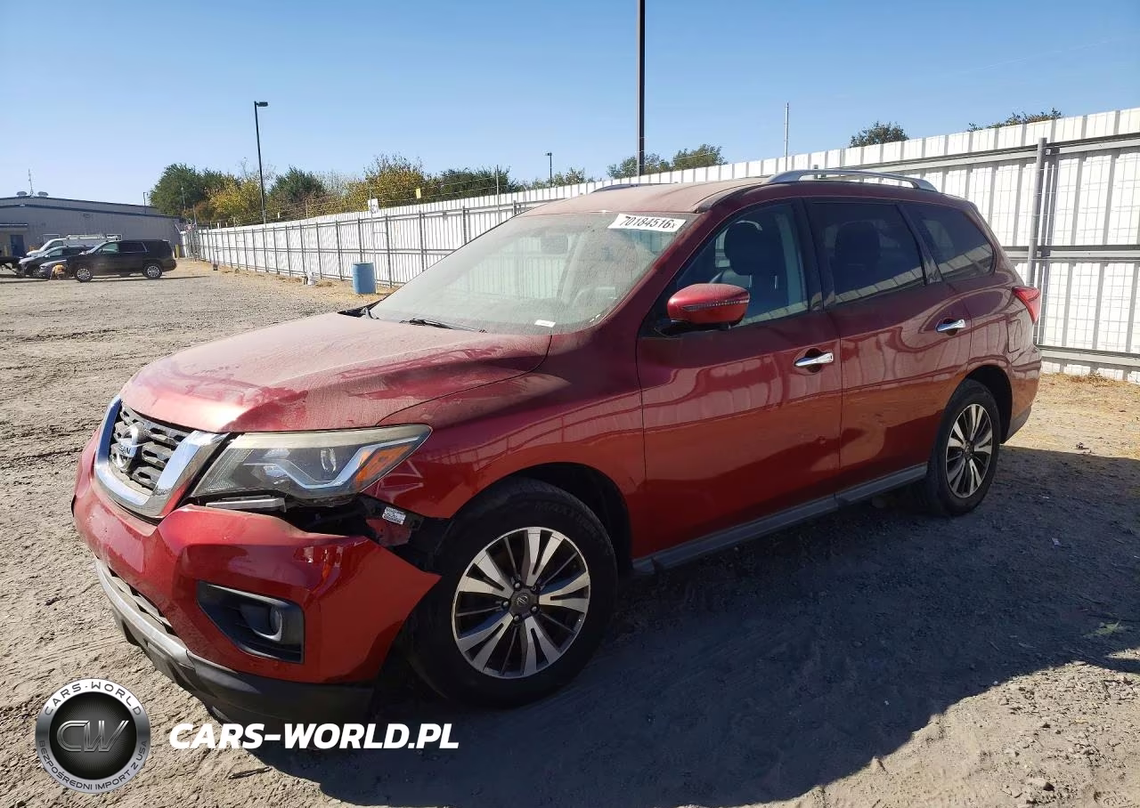 2017 Nissan Pathfinder Sl VIN:5N1DR2MN6HC652796 - 1