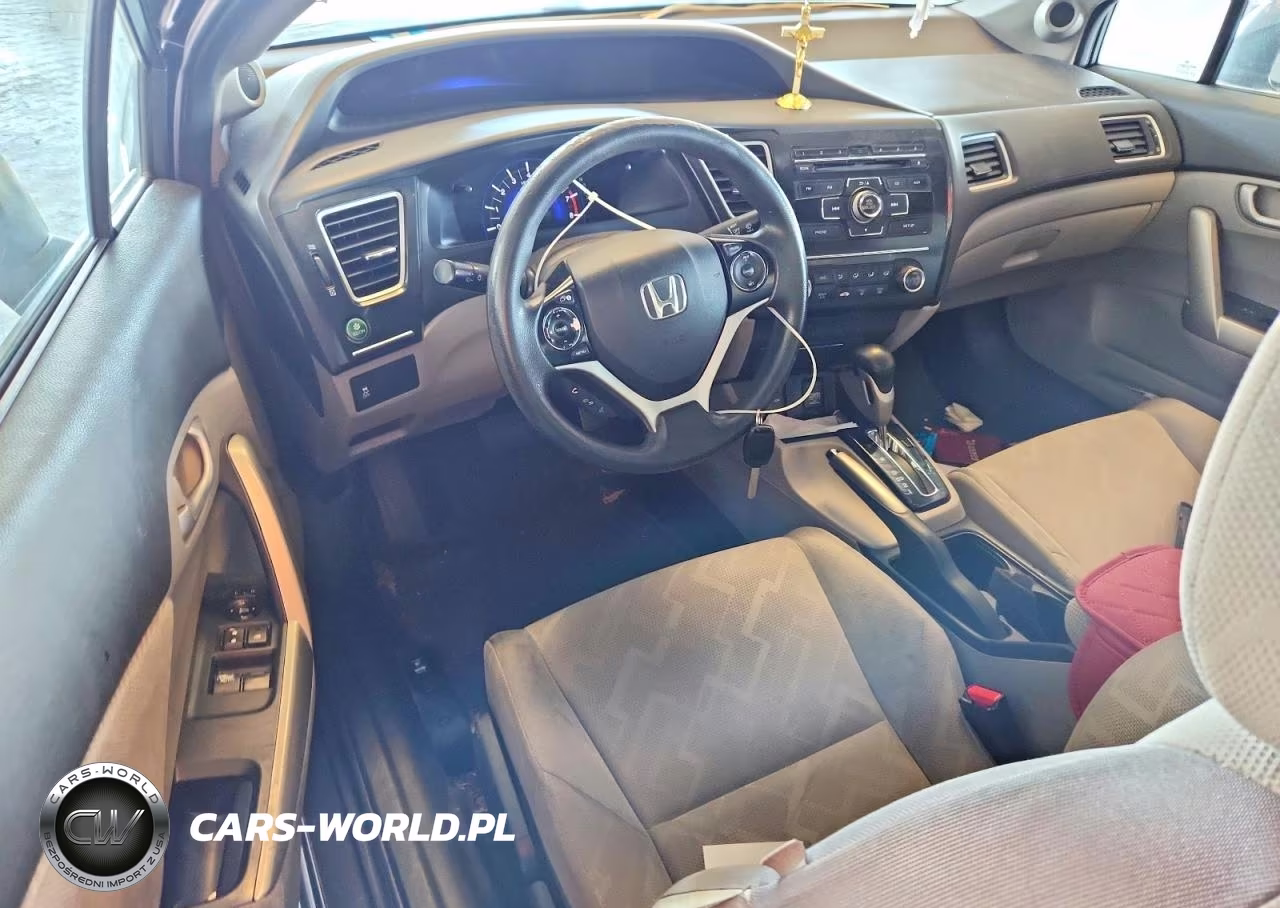 2013 Honda Civic Lx VIN:2HGFG3B5XDH528728 - 8