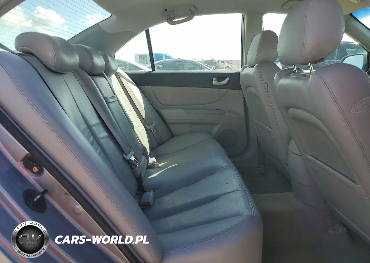 2008 Hyundai Sonata Se V6 VIN:5NPEU46F48H337282 - 10