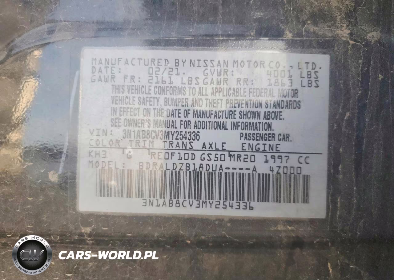 2021 Nissan Sentra Sv VIN:3N1AB8CV3MY254336 - 12