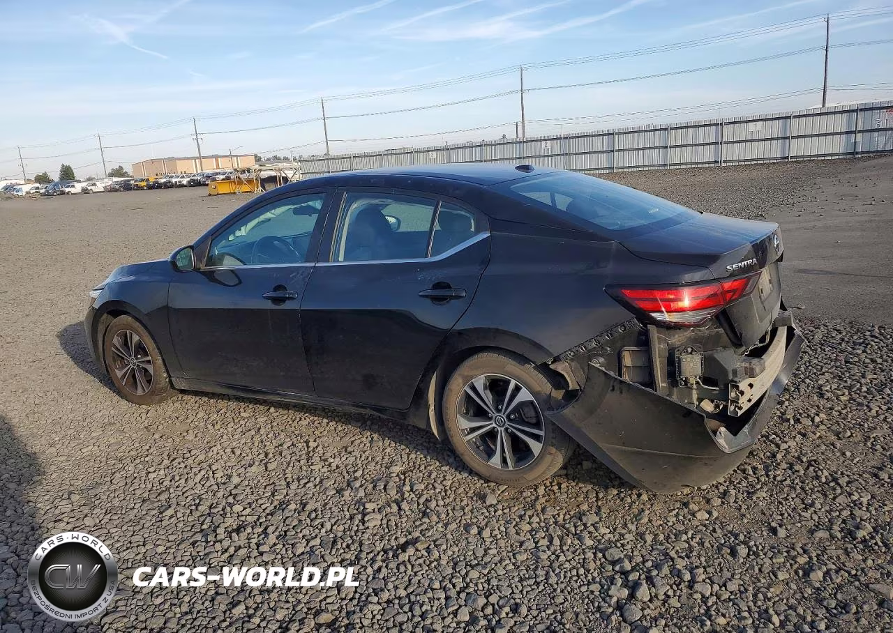 2021 Nissan Sentra Sv VIN:3N1AB8CV3MY254336 - 2