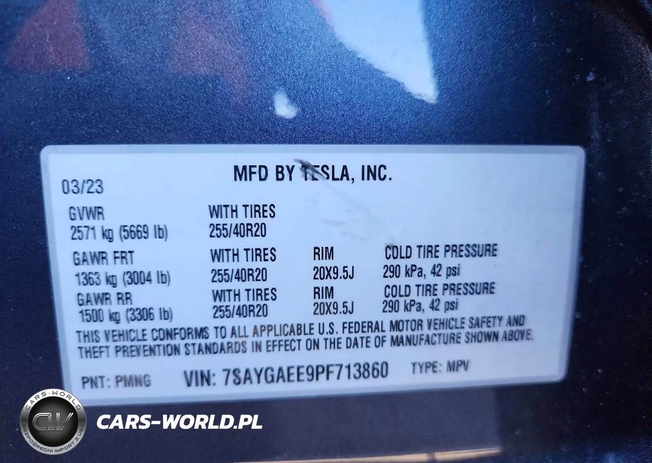 2023 Tesla Model Y VIN:7SAYGAEE9PF713860 - 13