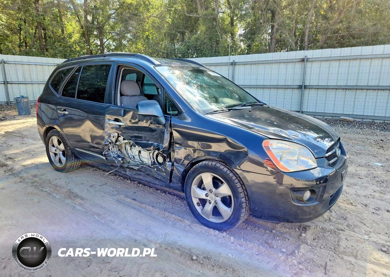 2008 Kia Rondo Lx VIN:KNAFG526687200398 - 4