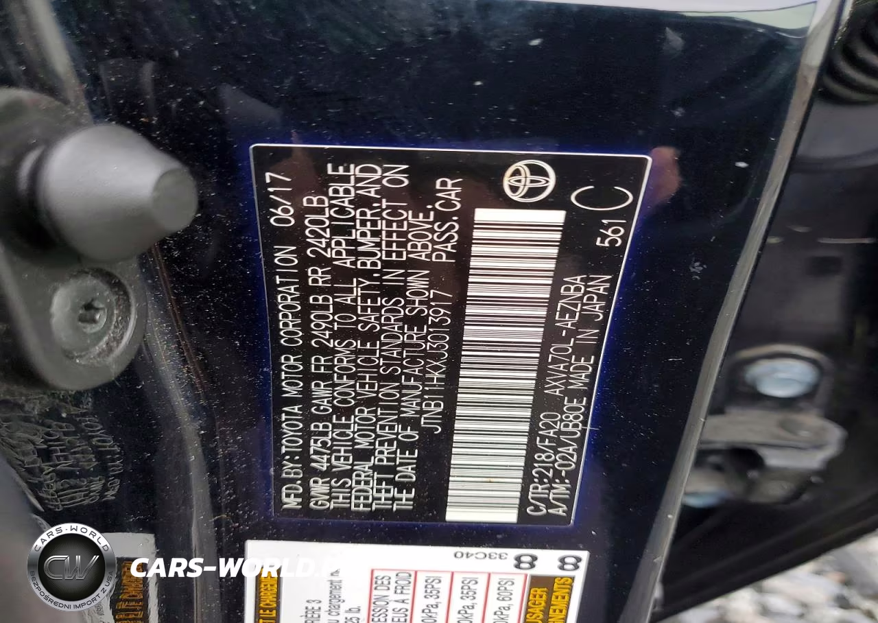 2018 Toyota Camry Le VIN:JTNB11HKXJ3013917 - 12